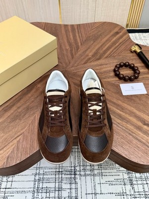Brunello Cucinelli Men's Classic All-Season Casual Skate Sneakers