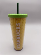 STARBUCKS 2014 Pineapple Tumbler Venti 24 Oz.