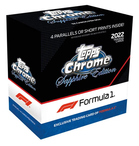 Topps Chrome Sapphire Edition Formula 1 Racing Hobby Box 2022
