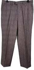VERSACE CLASSIC Tweet Wool Trousers Size IT 54 W36" L28" VGC