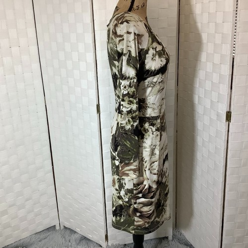 Jennifer Lopez floral sheath dress size medium - Picture 7 of 9