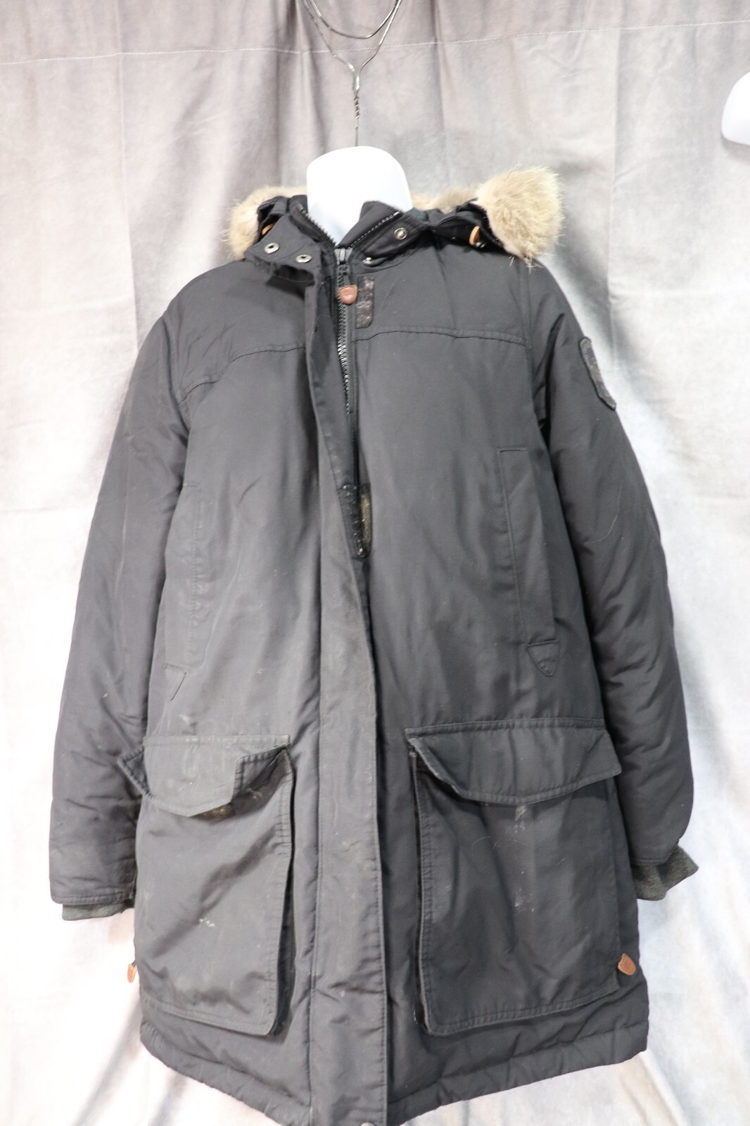 Woolrich Women's Black Winter Down Jacket Hooded … - image 1