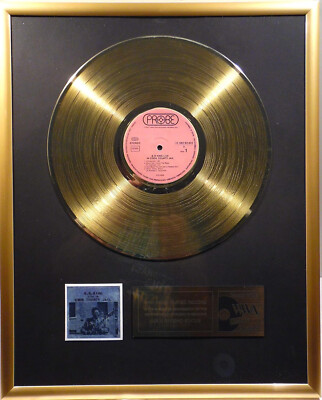 B.B. King - In Cook County Jail Collage mit  goldene Schallplatte