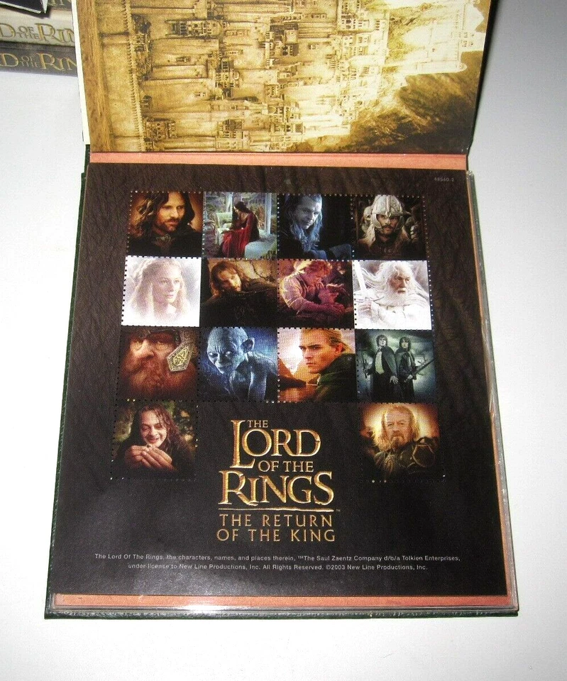 Властелин колец DVD трилогия и возвращение короля компакт-диск ограниченного с конверт вставки - Изображение 4 из 4