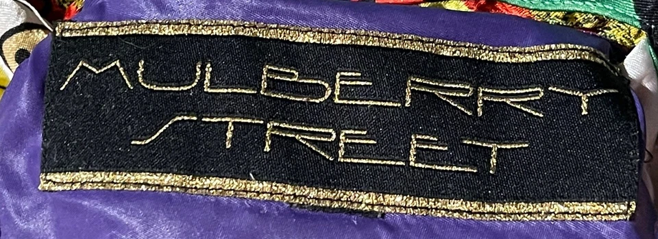 Abrigo De Colección Mulberry Street Reversible Estampado Casino Cremallera Completa Bloque de Color Mujer L/XL Foto 3 de 4