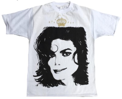 WoW Official from 90's 1992 MICHAEL JACKSON King of Pop Picture T-Shirt M Unisex