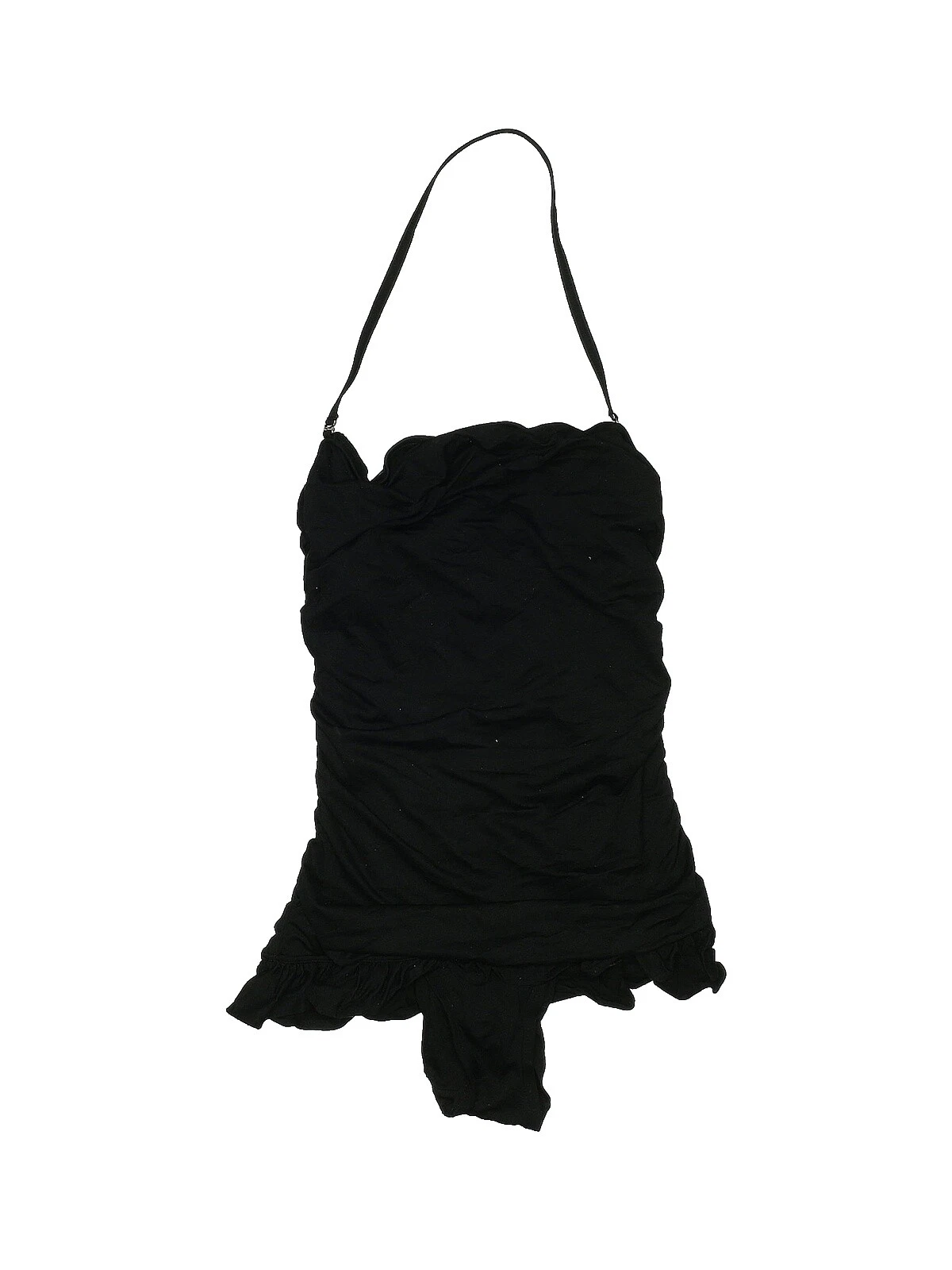 Juicy Couture 纯色连体泳衣女