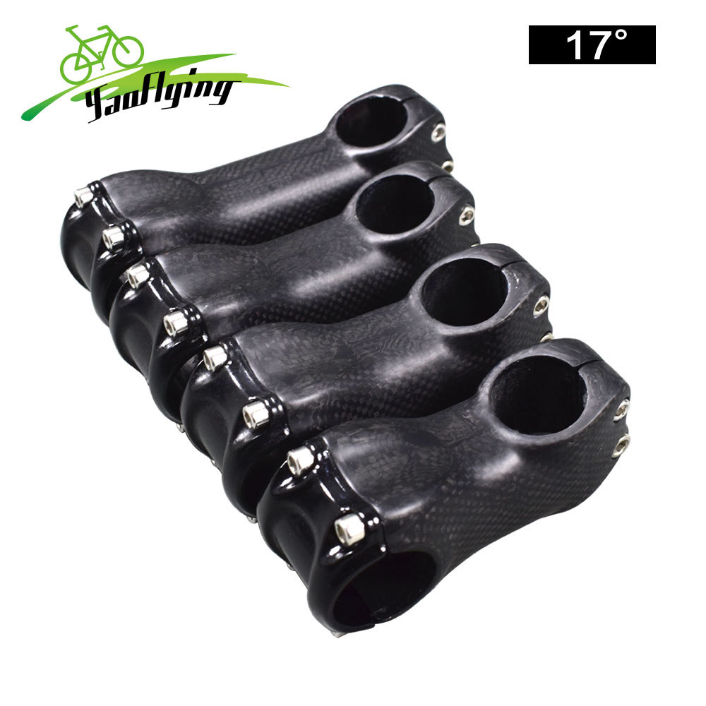 6 and 17 Degrees Full Carbon Fiber Bike Stem,70130mm Bicycle Carbon Stem eBay