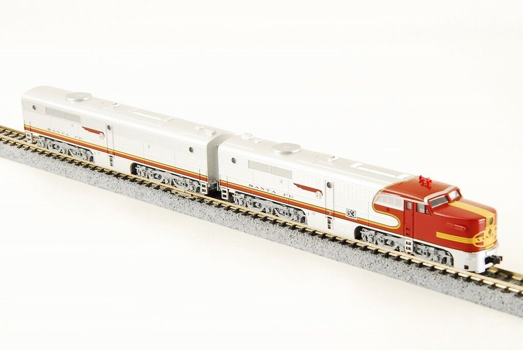 KATO N-Scale #106-0502 PA-1&PB-1 LOCOMOTIVE SET Santa Fe A KATO N-Scale #106-0502 PA-1&PB-1 LOCOMOTIVE SET Santa Fe A