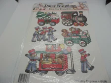 Iron On Transfers Daisy Kingdom Holiday Express #6436 New, sealed