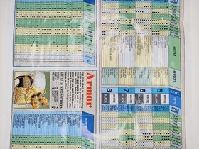 Final Fantasy 1990 Nintendo NES Dungeon Maps / Item Chart NES-FF-USA(A)