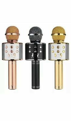 MICROFONO CON CASSA ALTOPARLANTE SENZA FILI BLUETOOTH CON ECO