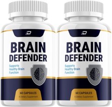 (2 Pack) Brain Defender Supplement Capsules – BrainDefender All Natural