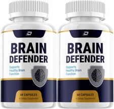 (2 Pack) Brain Defender Supplement Capsules – BrainDefender All Natural
