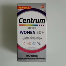 Centrum Silver Women 50+ 100 CT Exp 09/2026+