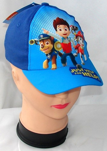 blu Paw Patrol cappello con visiera Estivo Bambino Baseball tg 48 e 51  cotone | eBay