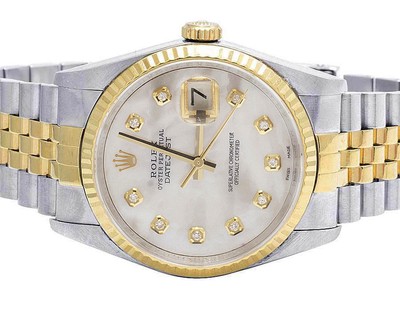 Rolex Datejust 36MM Two Tone 18K Gold 