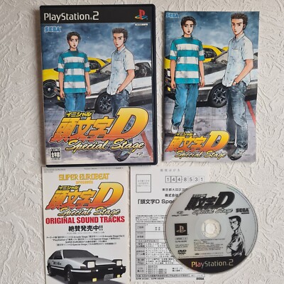 Initial D Special Stage Drift Racing - Sony PlayStation 2 NTSC-J Japan UK Post