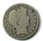 1904 O 50c Barber Silver Half Dollar Fifty Cents US New Orleans