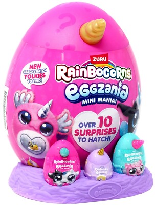 Eggzania MINI Mania GOLD Horn Egg Plush [Over 10 Surprises to