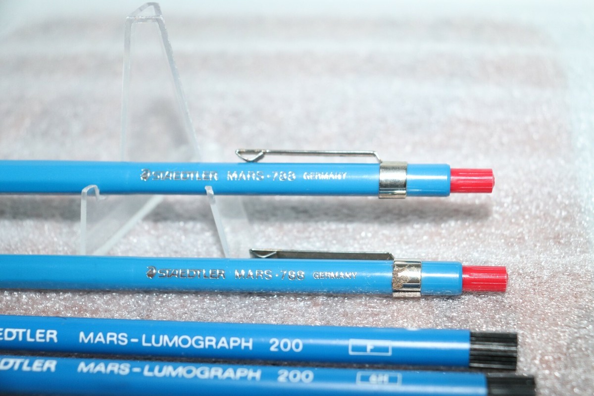 Staedtler Mars 788 Drafting Mechanical Pencil with 6H, F. Leads