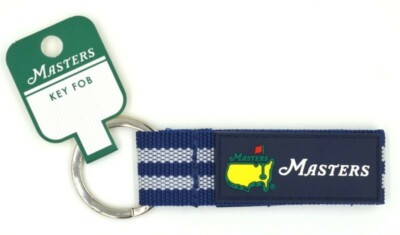 2023 Masters - NAVY/WHITE - WEB KEY CHAIN from AUGUSTA NATIONAL