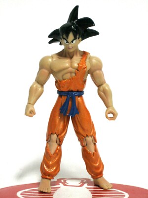 Dragon Ball Z GT Action Figure Saiyan Saga DVD Exclusive Metallic