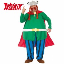 Majestix Häuptling Kostüm für Herren Gr. M-XXL Asterix & Obelix Fasching
