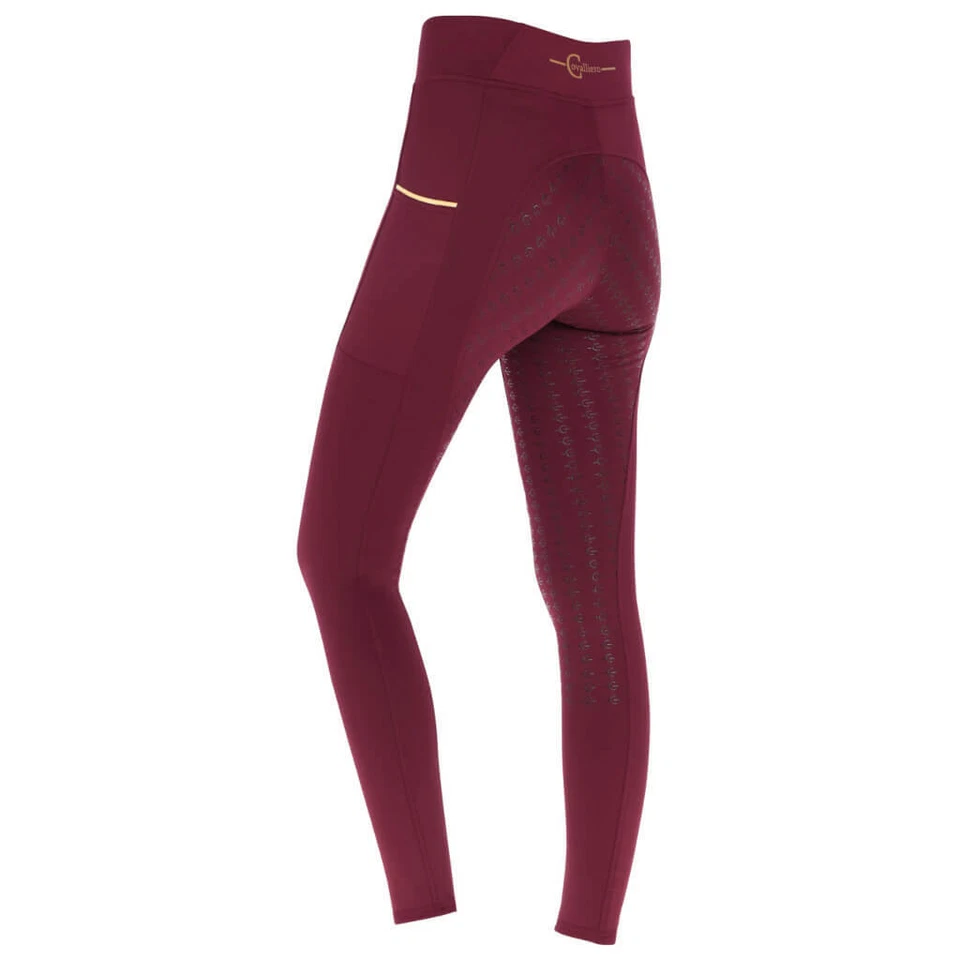 Covalliero Damen Reitleggins gefüttert merlot HW 2022 - Bild 3 von 4