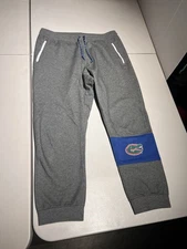 Nike Pants Men’s XL Gray Dri-Fit Florida Gators Sweat Sports Jogger Cotton Poly