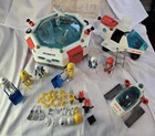 Vintage PLAYMOBIL Playmospace 3536, 3509 & 3534 Space Station & Vehicles 1980