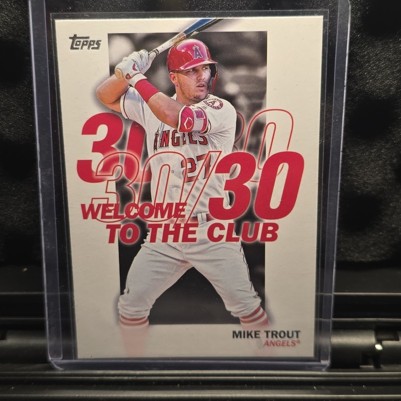 2023 Topps Series 1 - Welcome to the Club Mike Trout #WC-15