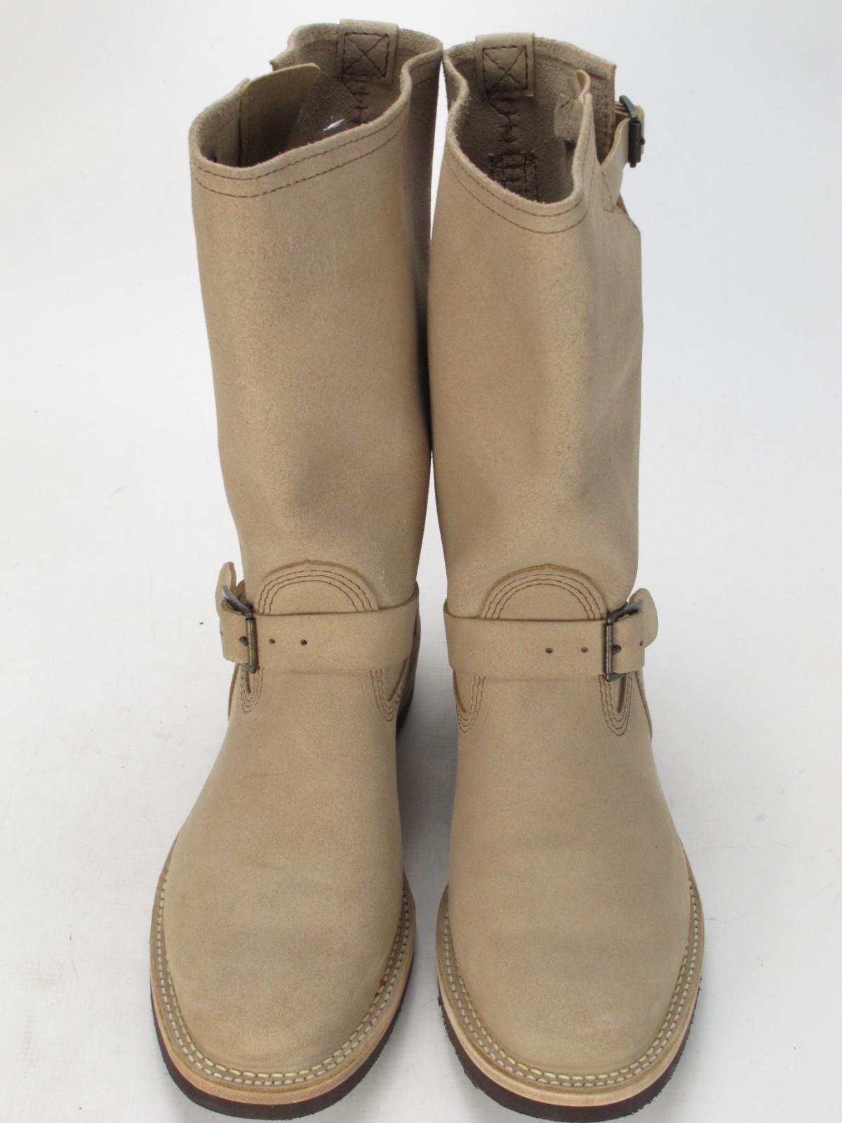 New Wesco X Todd Blubaugh T-Bird Engineer Boots Roughout 11.5 D   RARE image 2