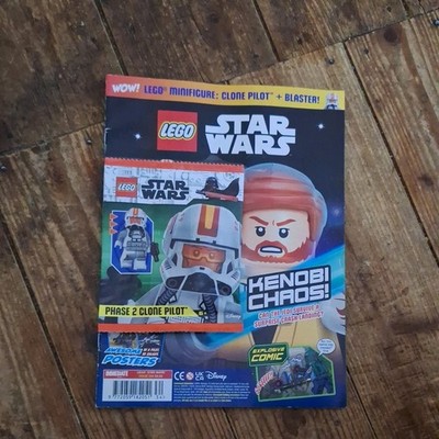NEW LEGO STAR WARS MAGAZINE #134  PHASE 2 CLONE PILOT 