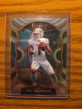 2020 Select Tua Tagovailoa Concourse Rookie Card RC #45 Dolphins. rookie card picture