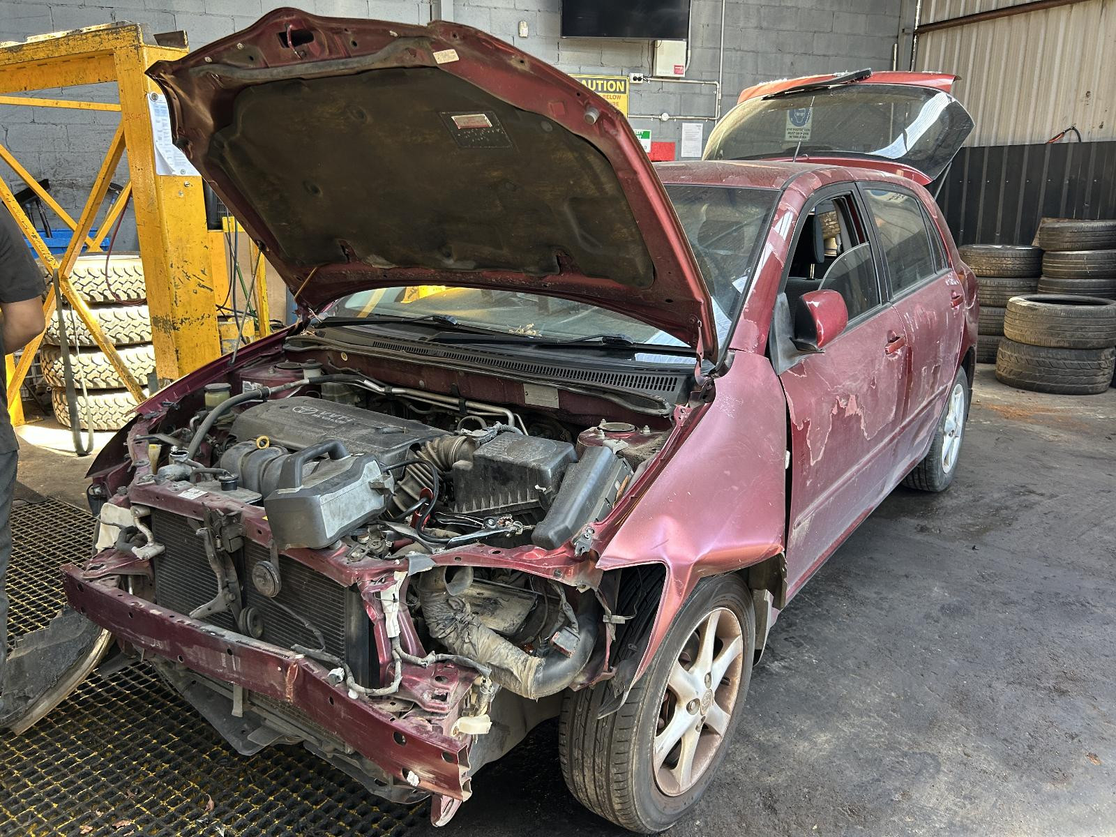 Toyota Corolla Right Rear Window Regulator ZZE122 12/2001-06/2007 - thumbnail 6