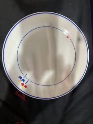 vtg Riva Designs Tulips 7.75'' Plates - Set of 4 set #3078