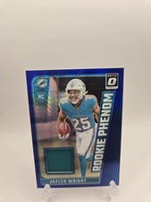 2024 Panini Donruss Optic Rookie Phenom Jaylen Wright #RPB-JWT Blue Hyper Prizm