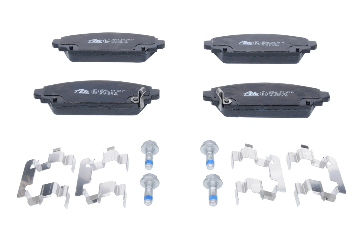 Fits ATE 13.0460-5861.2 HAM PADS. HONDA ACCORD 98-02 1.6 WITH FEEL.  ⭐UK Stock⭐
