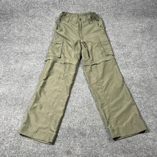 Boy Scouts of America Pants Youth Large Green Switchback Convertible Zip Off BSA