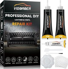 Black Leather Repair Kit for Furniture, Leather Seat Repair Kit for Cars, Easily