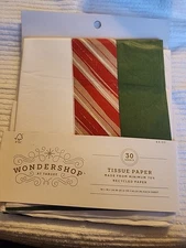 Wondershop Gift Wrap Tissue Paper 16.5" x 24" 30 Sheets