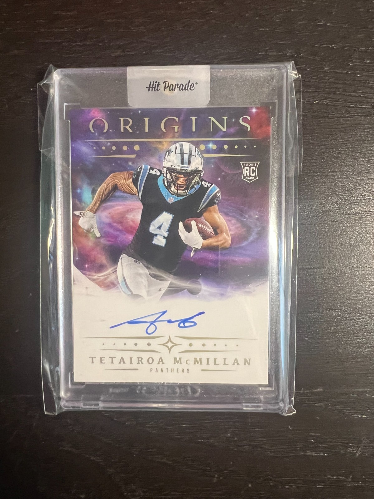 2025 Origins Tetairoa McMillan Rookie Auto On Card RC #RA-TET Panthers