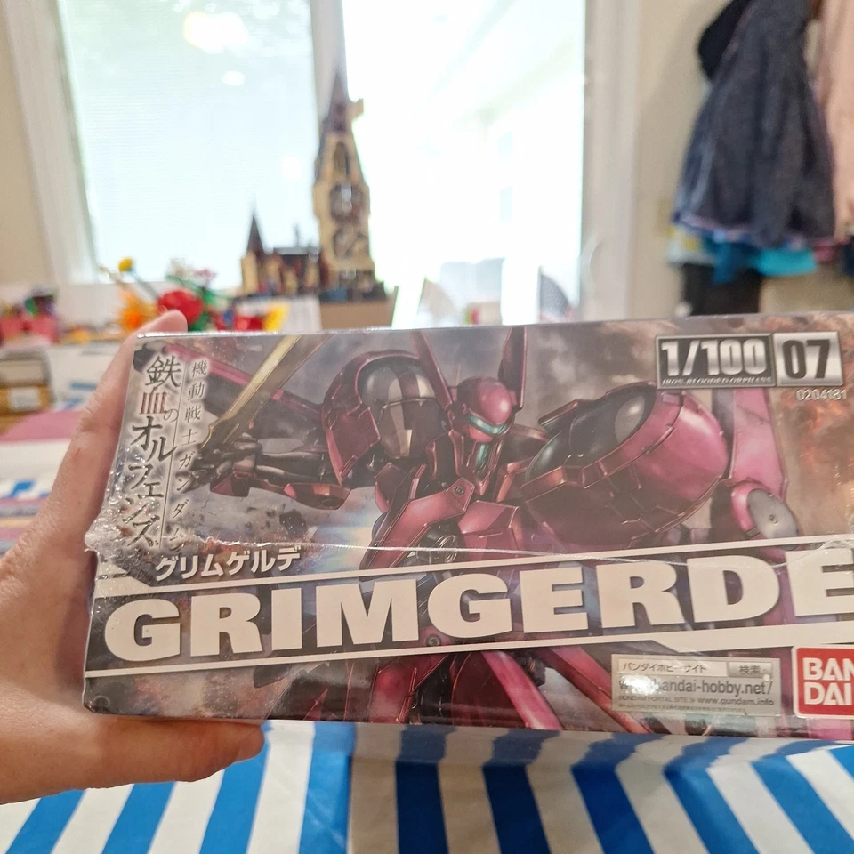 KIT MODELO GRIMGERADE BANDAI GUNDAM 1/100 HUÉRFANOS SANGRE DE HIERRO 23-04-2016 NUEVO Foto 3 de 4