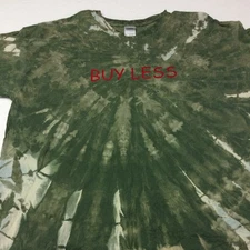 " Buy Less " Recycle Awareness Short Sleeve Tee Shirt (Size XX-LARGE)