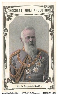 AYQP12-1360-CHROMOS - Chocolat Guérin-Boutron - LE REGENT DE BAVIERE