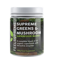 Feel Supreme Greens & Mushroom Superfood Blend 300g Powder