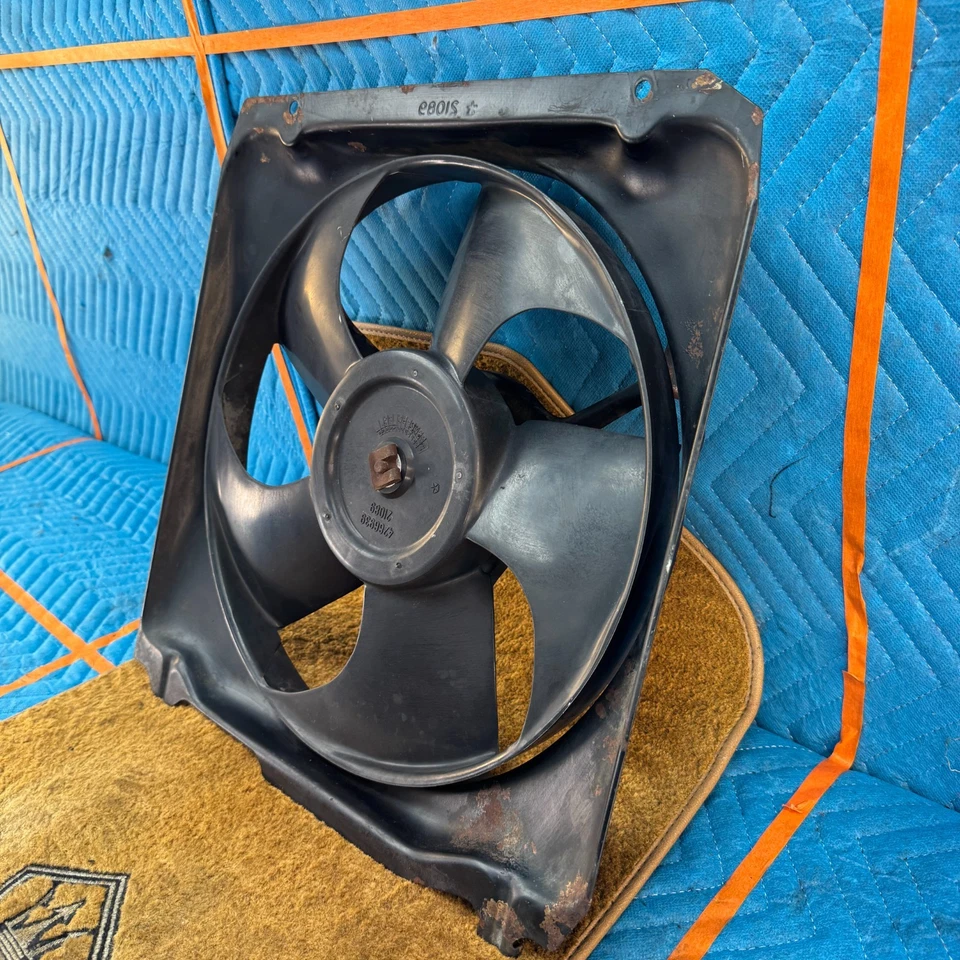 1989 - 1991 克莱斯勒 TC MASERATI 46K 散热器 冷却风扇组件 原始设备制造商 42939 — 第 2/4 张图片