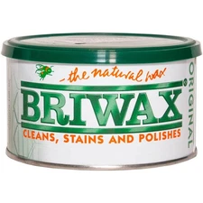 Briwax Mid Brown (previously Dark Oak) Furniture Wax Polish, Cleans, stains, ...