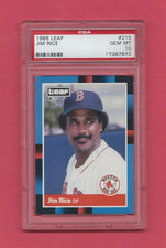1988 Leaf Jim Rice #215 Pop 11 PSA 10